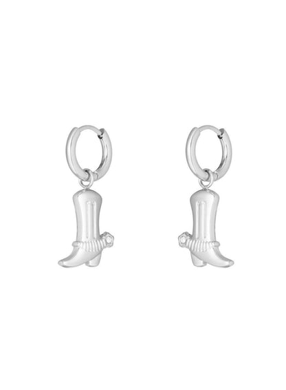 Boucles d'oreilles Cowboy | Argent